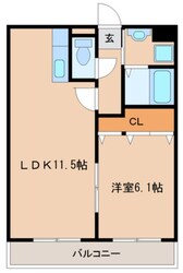 桜レジデンシャルの物件間取画像